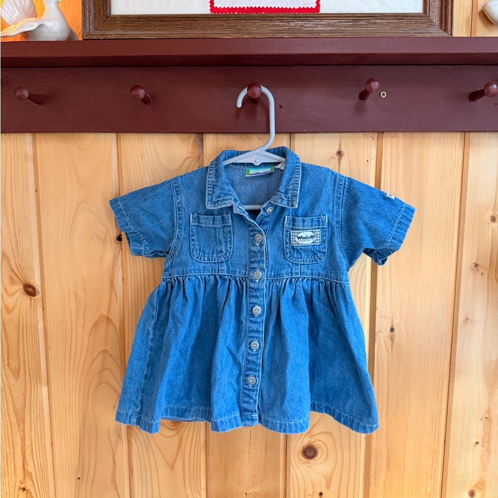 Denim Blue Kids Shirt
